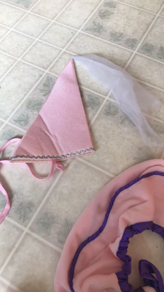 Botas y Barkley Perro Rosa Púrpura Princesa Disfraz Corona Sombrero Talla Única Foto 4 de 4