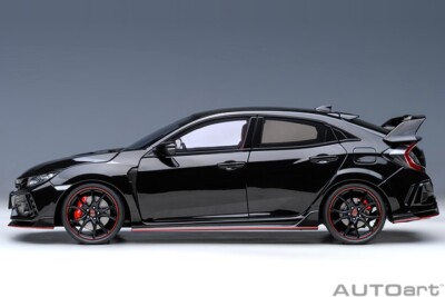 AUTOart 73222 HONDA CIVIC TYPE R (FK8) 2021 (CRYSTAL BLACK PEARL