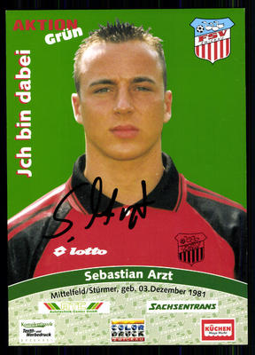 Sebastian doctor FSV Zwickau top AK + 66689 + A 77506