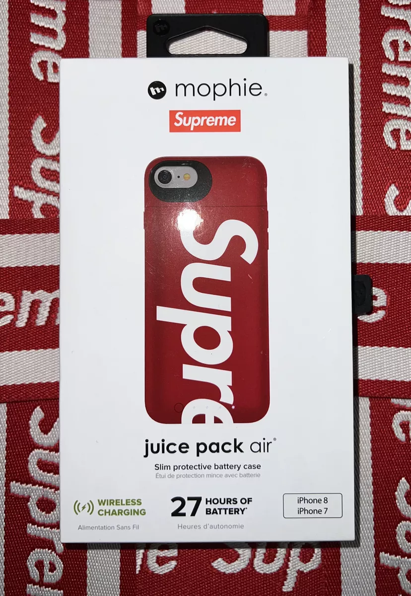 新品！supreme iphone 7 8 juice pack air ケース