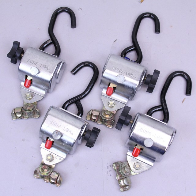 Sure Lok Auto Locking Crank Retractor With S Hook Wheelchair Lock 4x