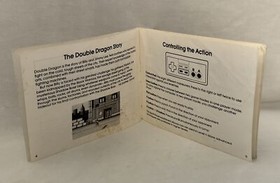 Double Dragon 1988 NES Nintendo Game Instructional Manual Only NES Tradewest