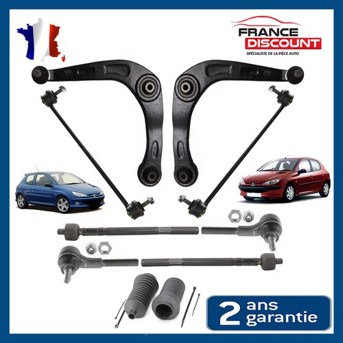 Kit Triangle Arm Suspension Ball Joint Link Peugeot 206 1.4 1.6 2.0 HDI