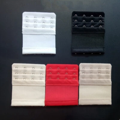 MARKENLOS 3 Reihen 4 Haken Bh Verlängerung Bh Band Verlängert Trägerlos Elastisch Uns .Y