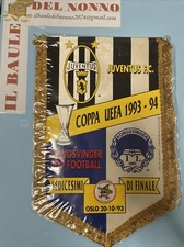 Gagliardetto Calcio Juventus- Coppa UEFA 1992 - 1993 Pennant F.