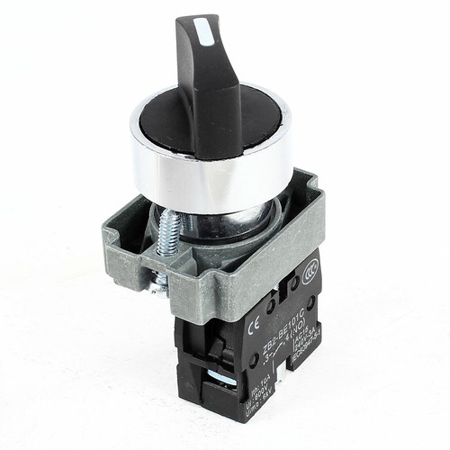 Namvo 22mm Drehwahlschalter - 3 Positionen Mit Verriegelung