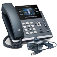 Yealink SIP-T44U IP Phone With Power Adapter - Free Shipping