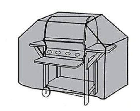 Regenschutz Grillabdeckung Abdeckhaube Gasgrill Schutzhülle Wasserdichte Haube - Bild 3 von 6