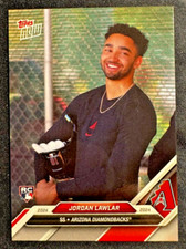 2024 Topps Now Road To Opening Day #OD-255 Jordan Lawlar Rookie AZ Diamondbacks
