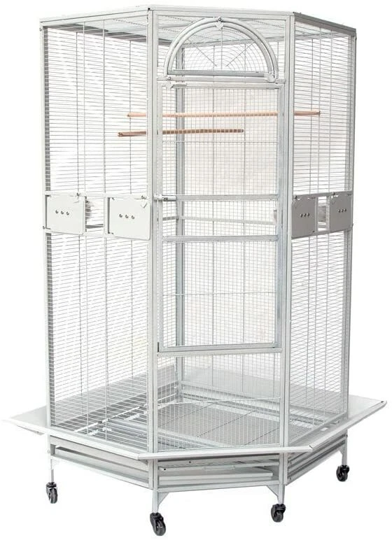 Seny Corner Bird Cage for Cockatiel Parakeet Budgies Parrot
Opens in a new window or tab