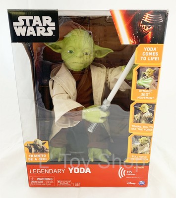 Star Wars 16" Legendary Jedi Master Yoda Action Figures Talking 115 ... - S L400