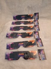 6 Pair Solar Eclipse Viewers Paper Glasses ISO 12312-2 2015