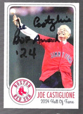 Joe Castiglione signed trading card Boston Red Sox Hall of Fame Broadcaster - 8