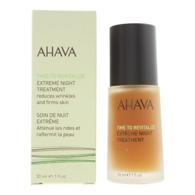 Ahava Time To Revitalize Extreme Night Treatment 30ml For Women Her BRANDNEU