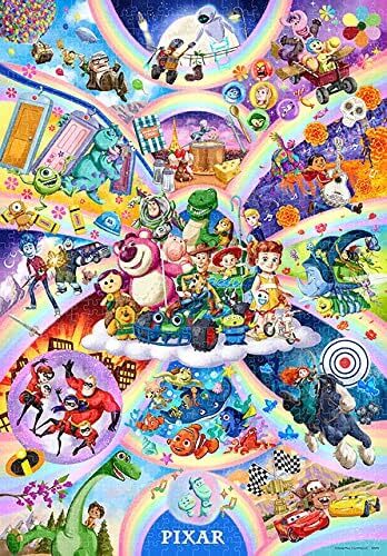 Jigsaw Puzzle Popping OUT! ~ Pixar Character Large Again ~ 1000