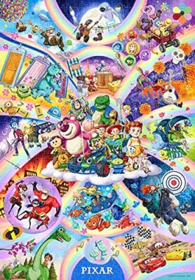 Jigsaw Puzzle Popping OUT! ~ Pixar Character Large Again ~ 1000