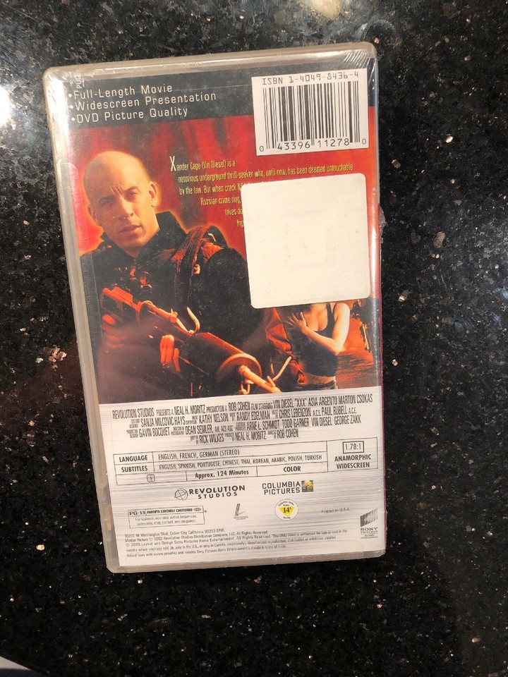 FILM XXX VIN DIESEL ASIA ARGENTO UMD VIDEO SONY PSP FRANÇAIS RARE