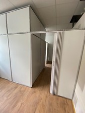 Trennwand Raumteiler Kabiene Messestand Büro System Josy