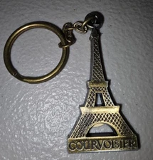 Vintage Courvoisier Eiffel Tower Keychain 💥Contest Prize💥 Old Stock- Free Ship
