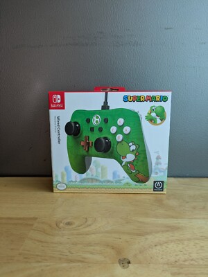Nintendo Switch Wired Controller Yoshi  PowerA  -NEW