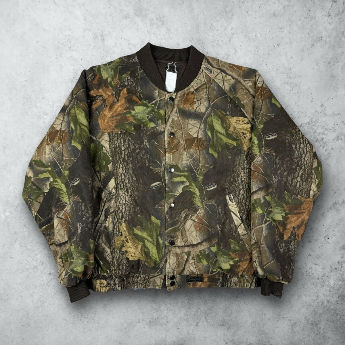 Vintage 80s Liberty Realtree Hardwood Camo Hunting Bomber Vintage 80s Liberty Realtree Hardwood Camo Hunting Bomber