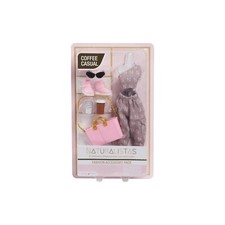 Naturalistas 8-Pc Coffee Casual Fashion Accessory Outfit Pack for 11.5” Doll