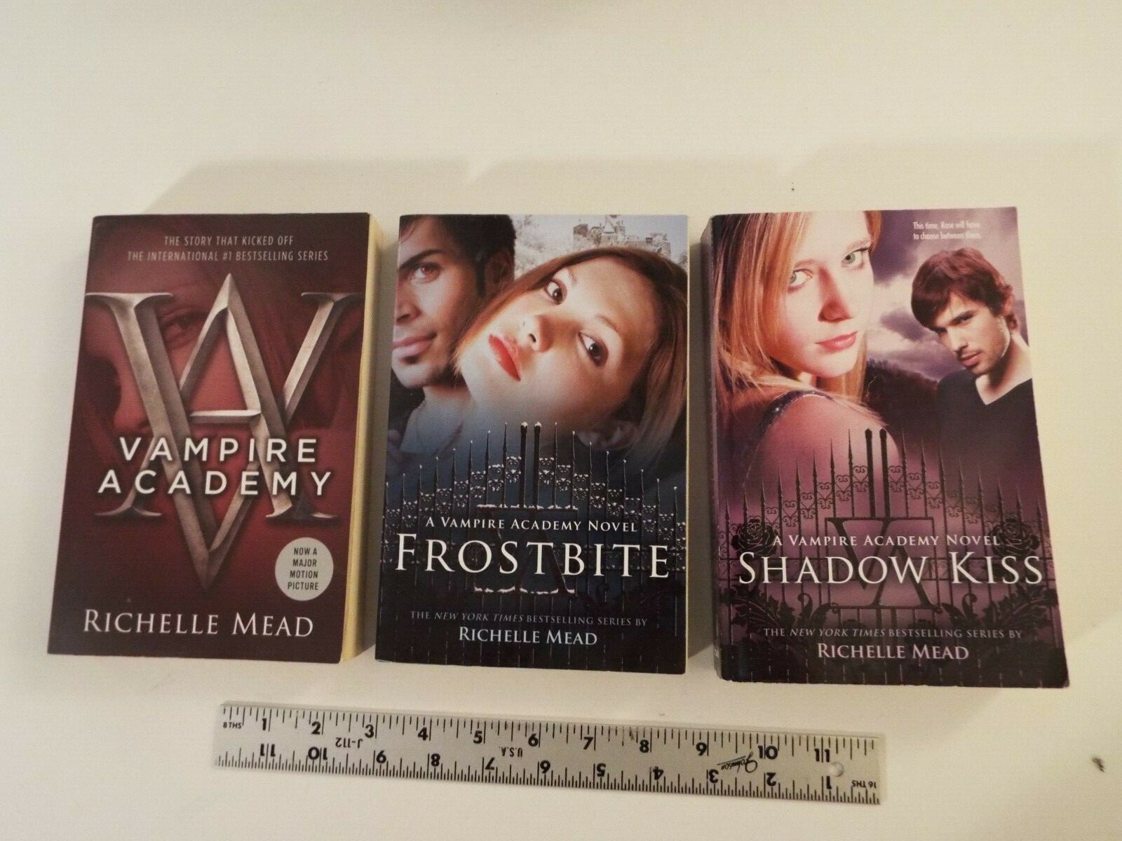 Book Dvd Lot Of 7 Vampire Academy Complete Series Set Richelle Mead Movie Pb Hc Ebay