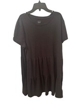 Gap women's tshirt style dress size xl Gray/black