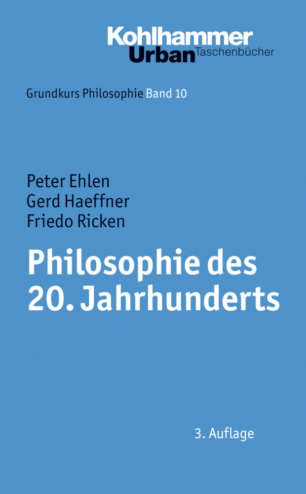 Thumbnail - Philosophie Des 20. Jahrhunderts | Peter/haeffner, Gerd/ricken, Friedo