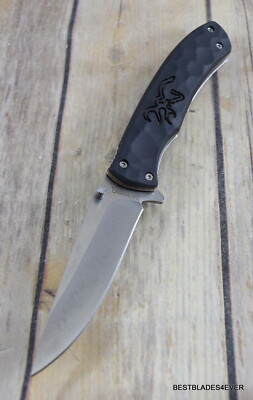 BROWNING MEDIUM PRIMAL LINERLOCK FOLDING POCKET KNIFE POCKET CLIP RAZOR SHARP  