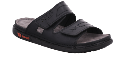 Rohde Cents Men's Clogs Mules Sandal Slippers Sandal 6003 Black