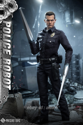 PRESENT TOYS Terminator T-1000 Police 1/6 PT-SP62 Action Figure 