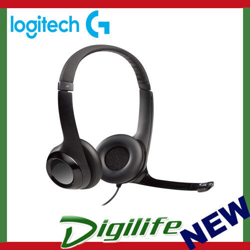 Logitech H390 USB Headset PC/Mac Headphone Microphone Comfort Noise-cancelling - Picture 1 of 1