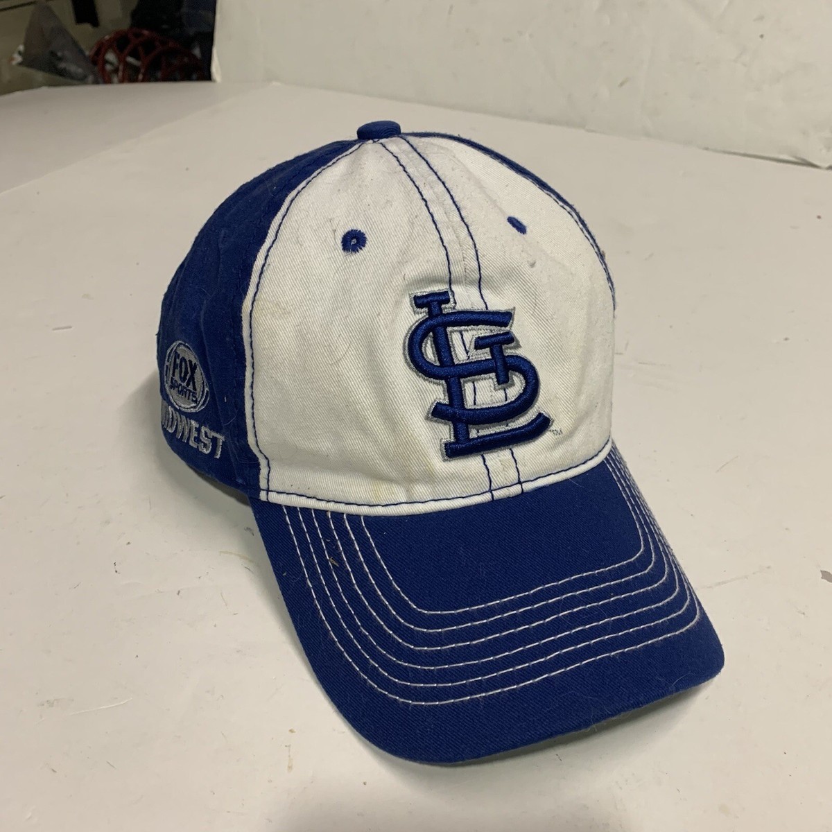 St Louis Billikins Fox Sports Basketball Cap Hat Blue Adjustable
