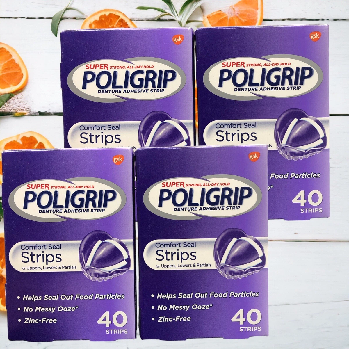 Super Poligrip Comfort Seal Denture And Partials Adhesive