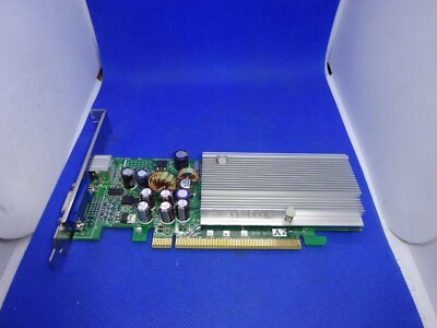 LEADTEK GEFORCE 6200 TURBO CACHE 64MB PCI-E GRAPHICS CARD VGA S-VIDEO #GK3787
