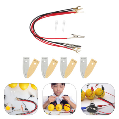 Kartoffel Experimentelle DIY-Obstbatterie Batterie Kit mit Lichter Strom Lehre