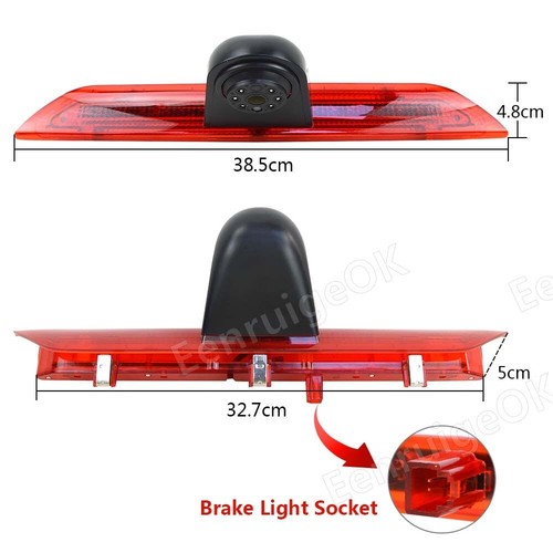 5" Monitor & Rear View Backup Camera Kit For Ford Transit Van w/ Suction Cup - Picture 5 of 21