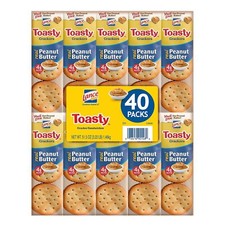Product of Lance Toasty Peanut Butter Sandwich Crackers 40 ct. - Crackers