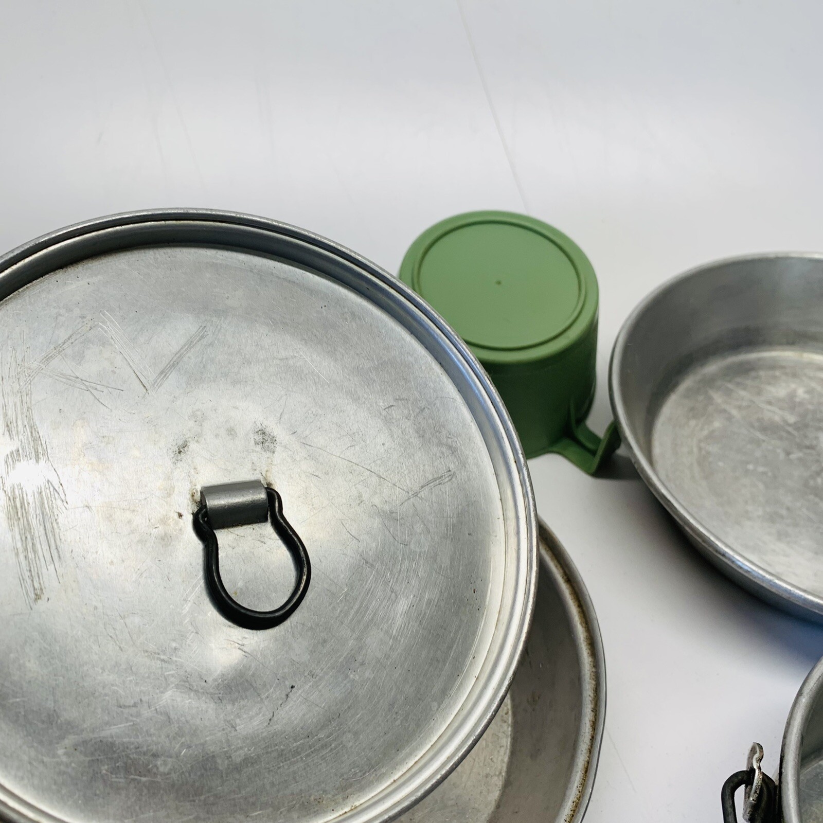 Vintage 1960's Boy Scouts of America Cook/Mess Kit, Cup & Aluminum Pot