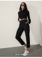 Athleta Endless High Rise Pant Size 4 Black 533636