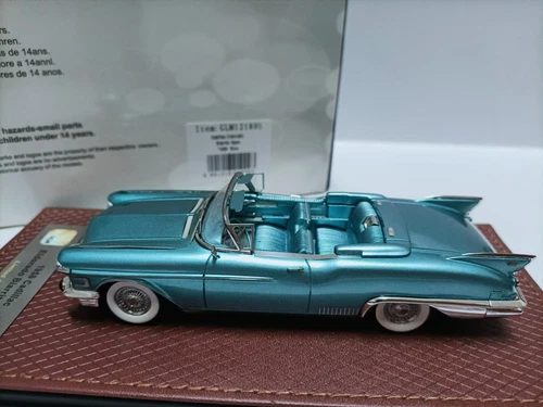 GLM 1/43 Cadillac Eldorado Biarritz open 1958 Blue Met GLM121801 - Picture 3 of 7