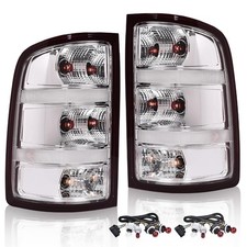 for GMC Sierra 1500 2500 3500HD 2007 2013 Tail Lamp Assembly Red Lens 25958485