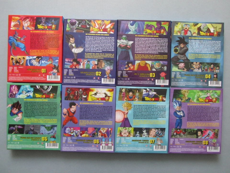 Dragon Ball Super - Teil 1 - 8 (16 DVD) - Komplette Serie - Bild 2 von 4