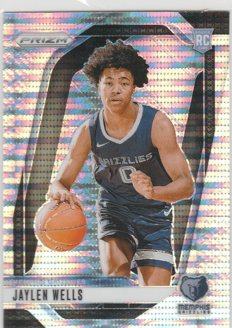 2024-25 Prizm Jaylen Wells RC Pulsar Rookie #239 Grizzlies