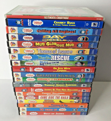 Thomas and Friends DVD Lot of 19 Adventures | eBay