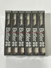 Butler GUM Toothbrush 411 Adult Soft Lot Of 2 - 24 Brushes 60th Anniversary NOS