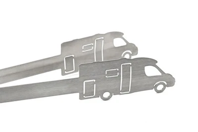 CAROLISA Grillzange Motiv Wohnmobil / Camper