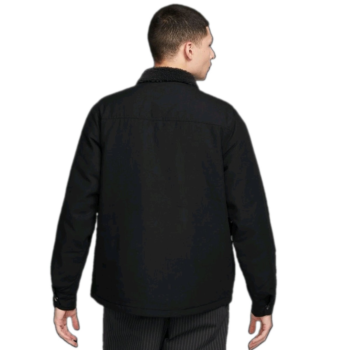 Size XL Nike SB Men's Padded Flannel Skate Jacket BLACK DQ6328-010