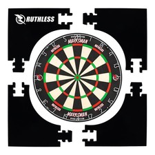 | Jigsaw Dartboard Surround, Dart Protector | Square Shape | Set of 4 | Black